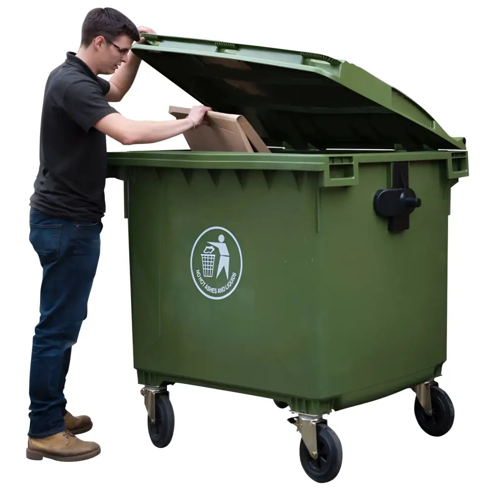 660l & 1100l waste bins