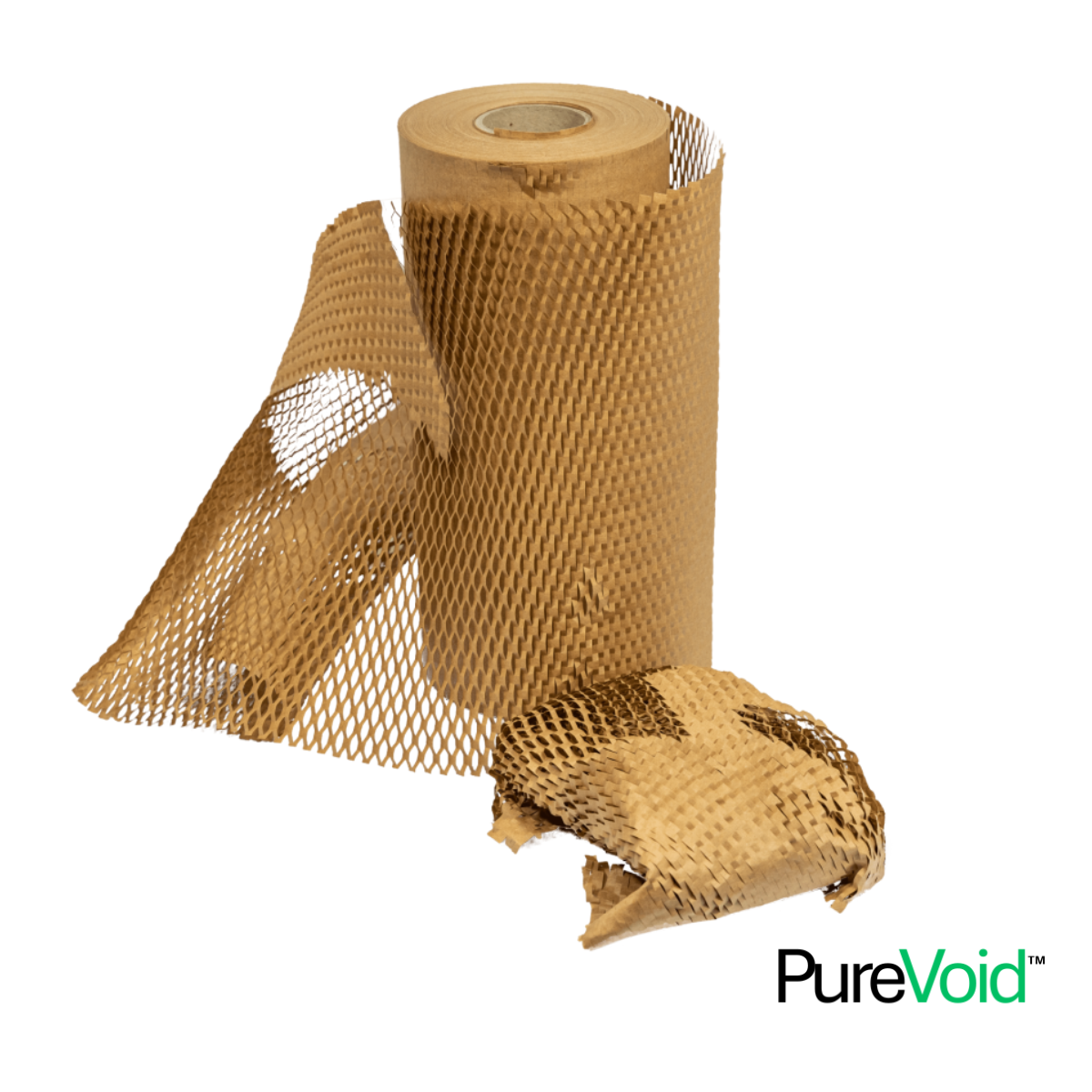 PureVoid™ Brown Honeycomb Paper Roll 500mm x 250m