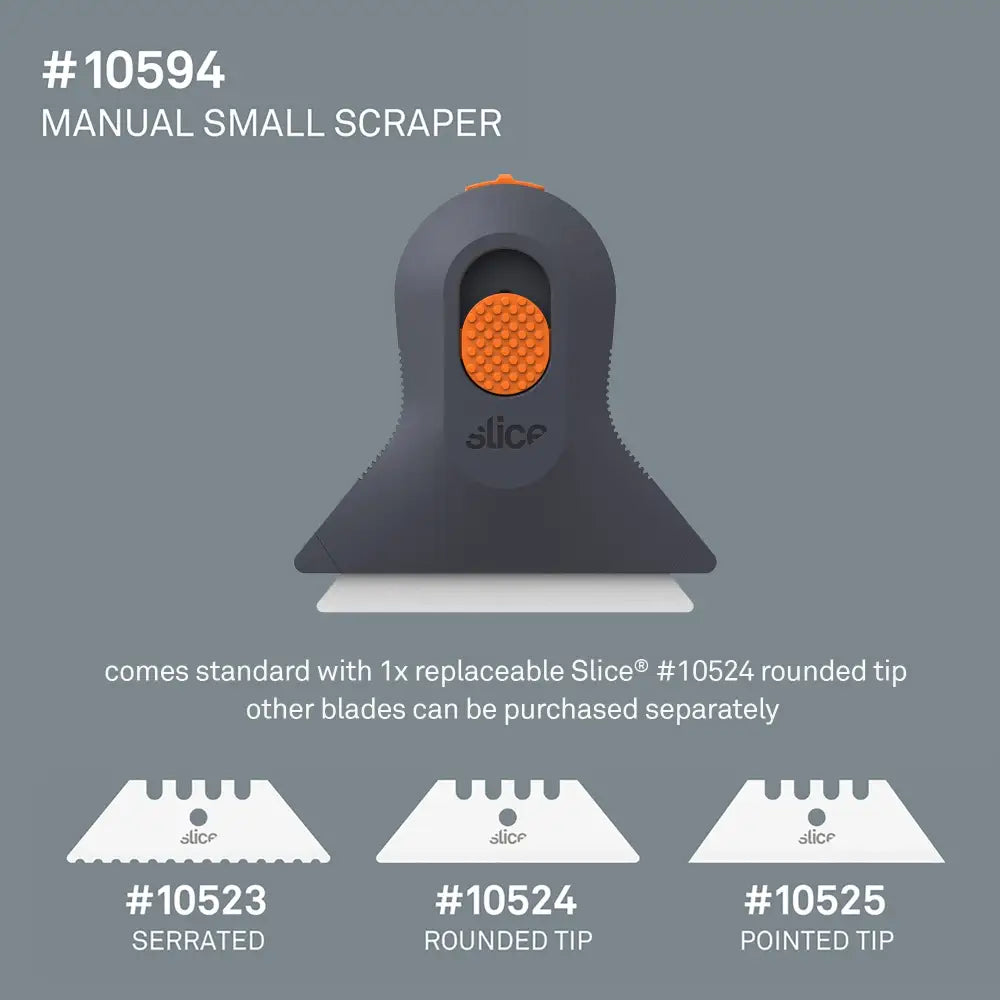 Slice manual mini scraper blade selection guide