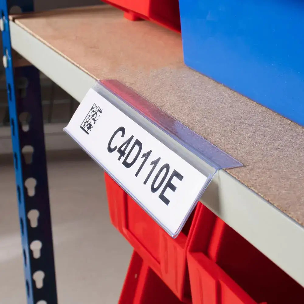 Angled ticket holder