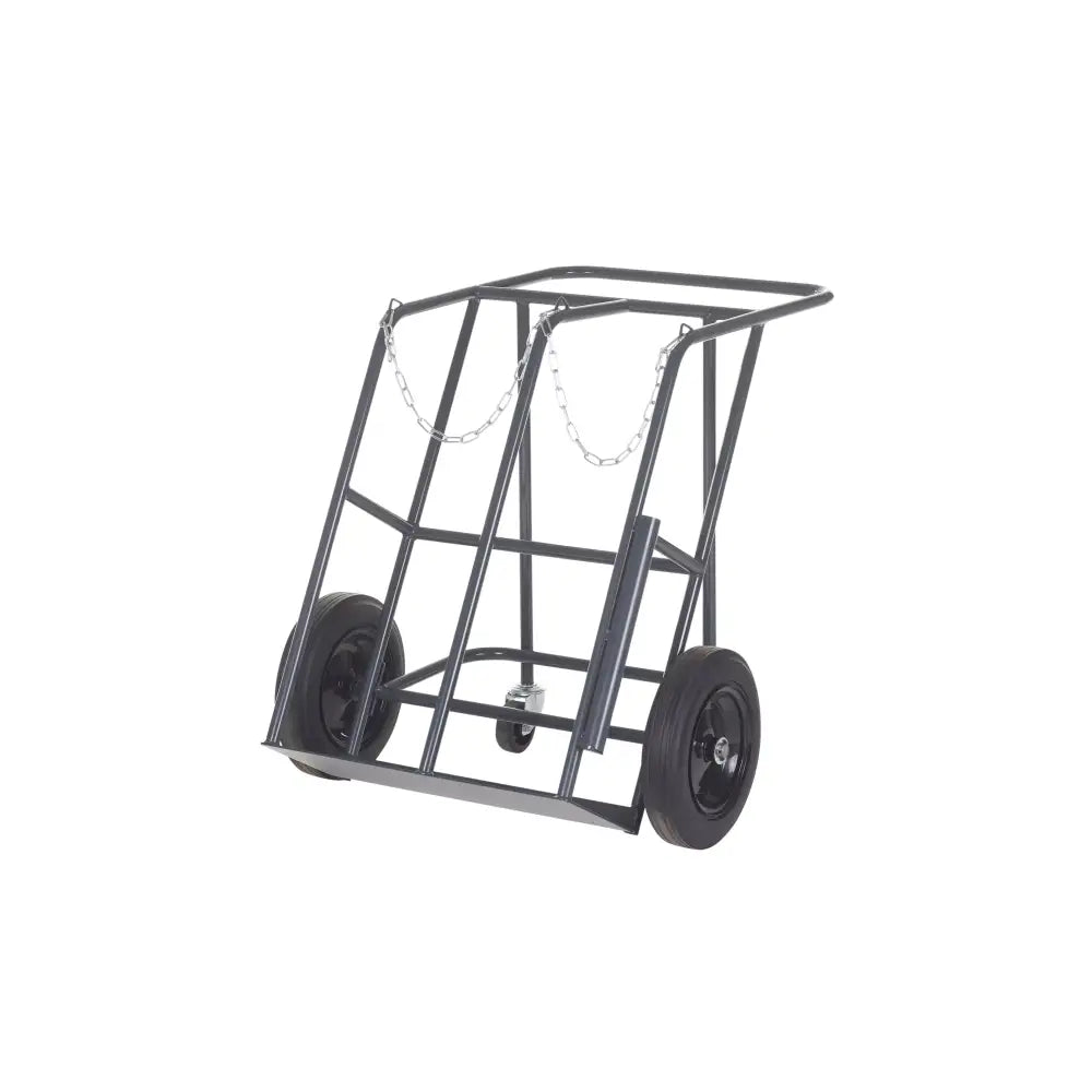 Apollo uk cylinder trolleys with solid rubber wheels