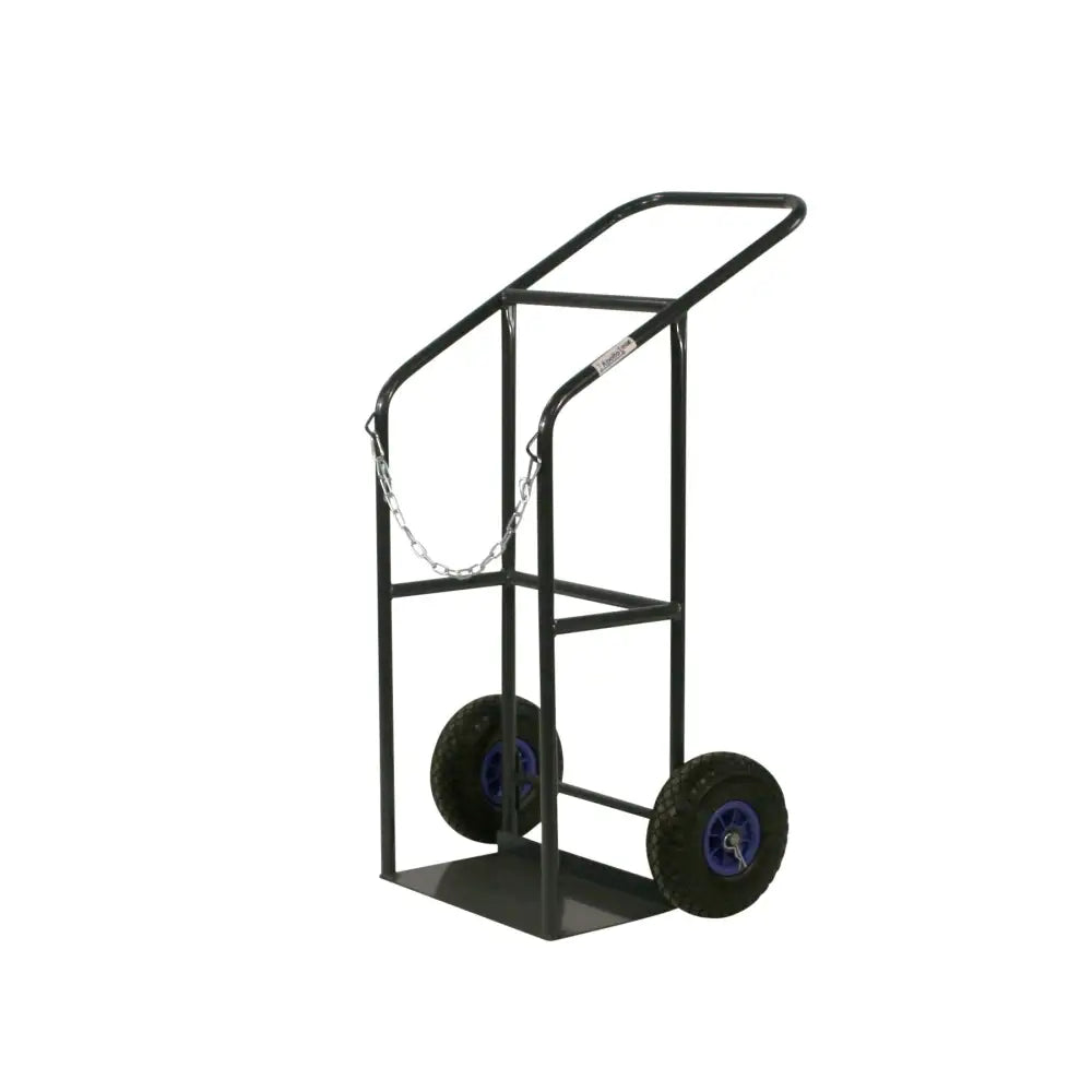 Apollo uk cylinder trolleys with solid rubber wheels