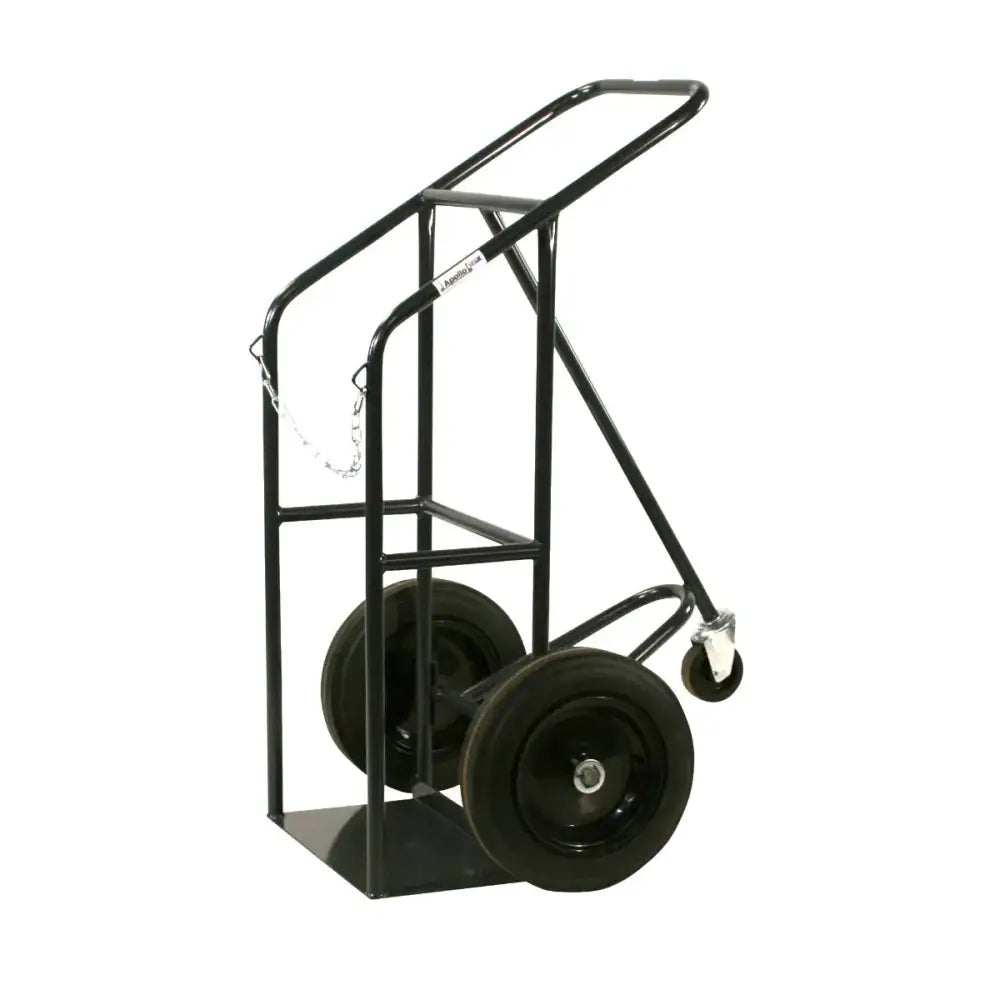 Apollo uk cylinder trolleys with solid rubber wheels
