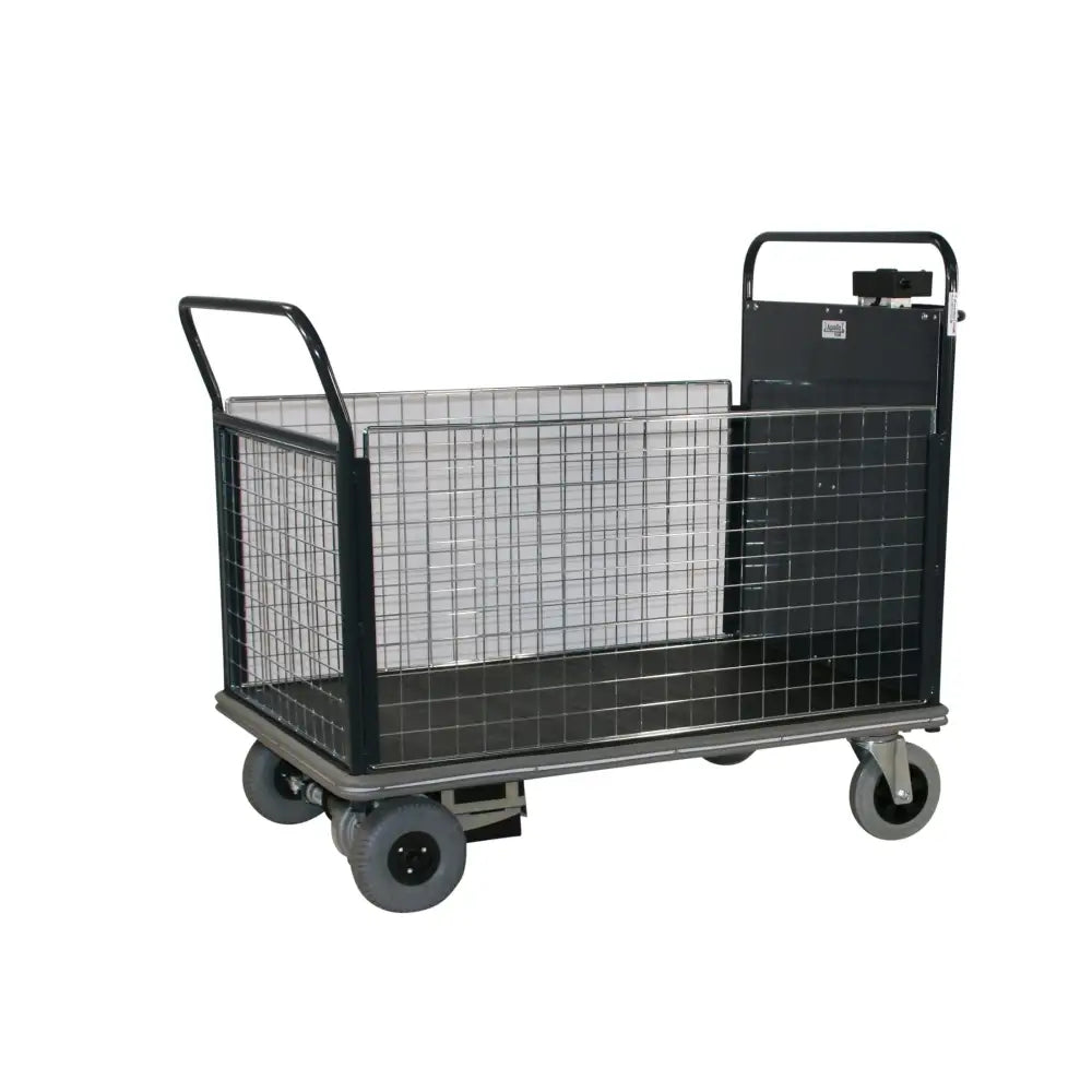 Apollo uk powered platform trucks - mesh end & sides