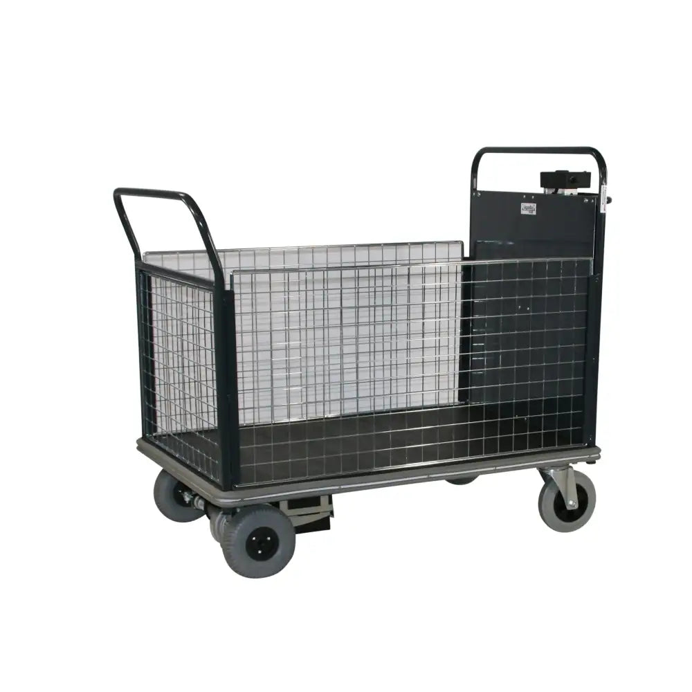 Apollo uk powered platform trucks - mesh end & sides