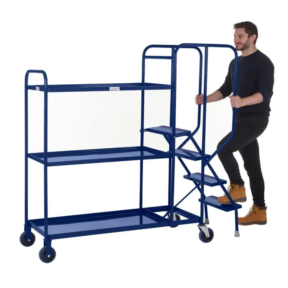 Apollo uk stepped picking trolleys