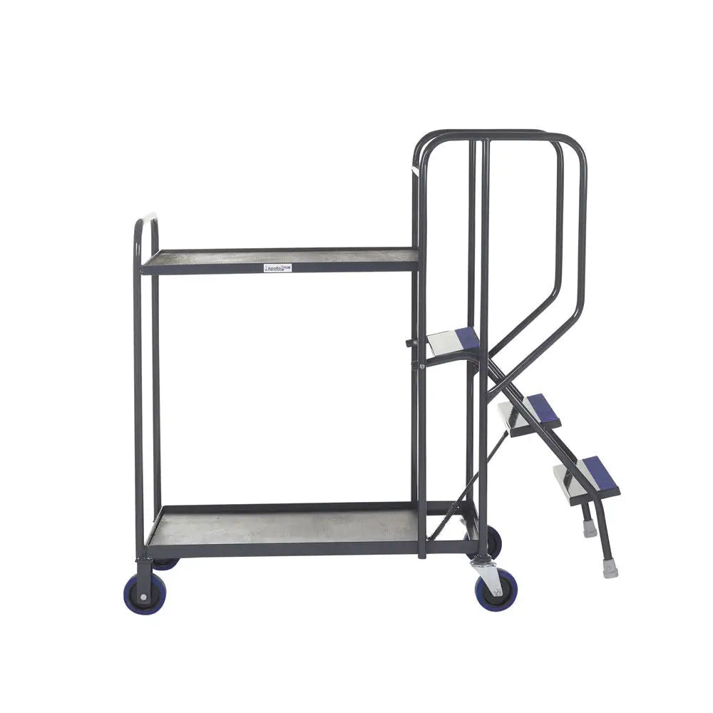 Apollo uk stepped picking trolleys