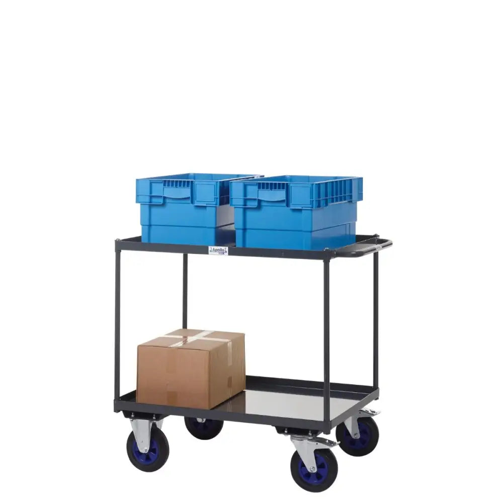 Apollo uk table top shelf trucks - steel shelves