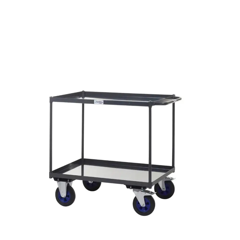 Apollo uk table top shelf trucks - steel shelves