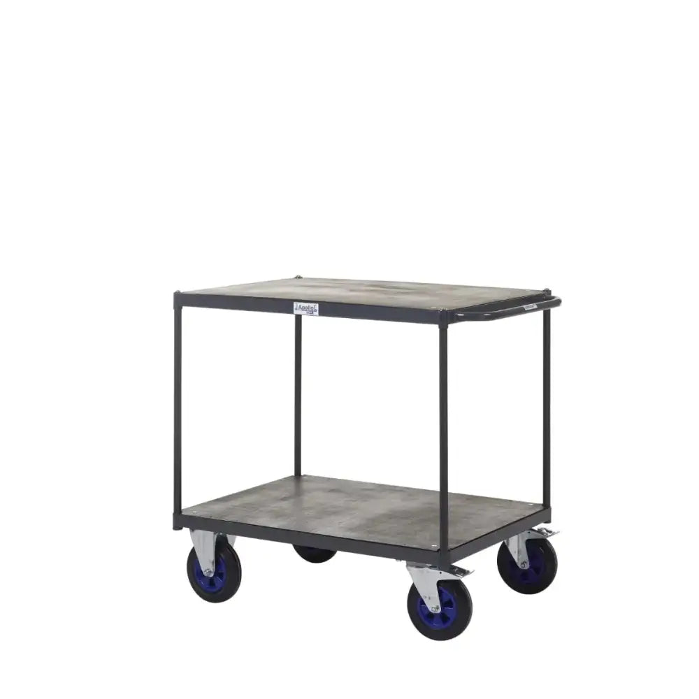 Apollo uk table top shelf trucks - timber shelves