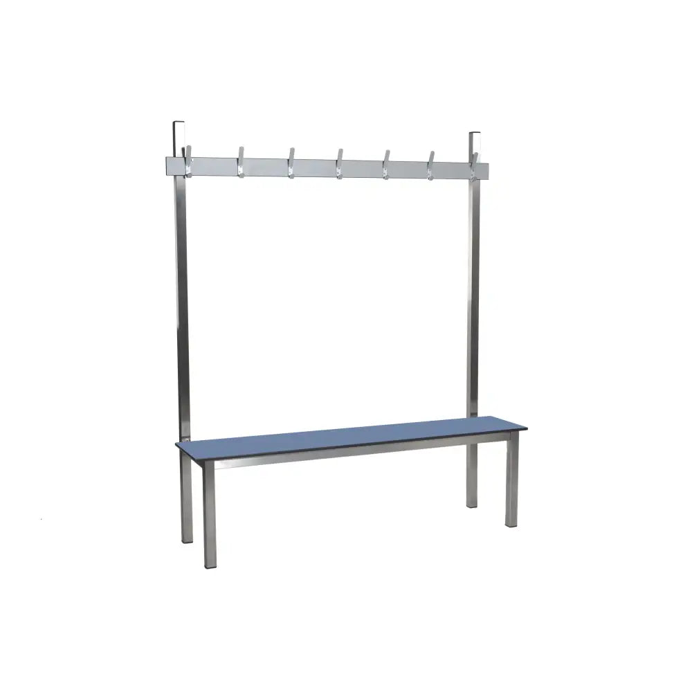 Aqua solo benches - laminate seats & saa hooks