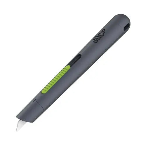 Auto retractable pen cutter by slice