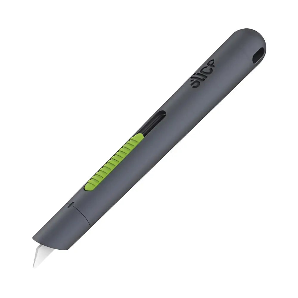 Auto retractable pen cutter by slice