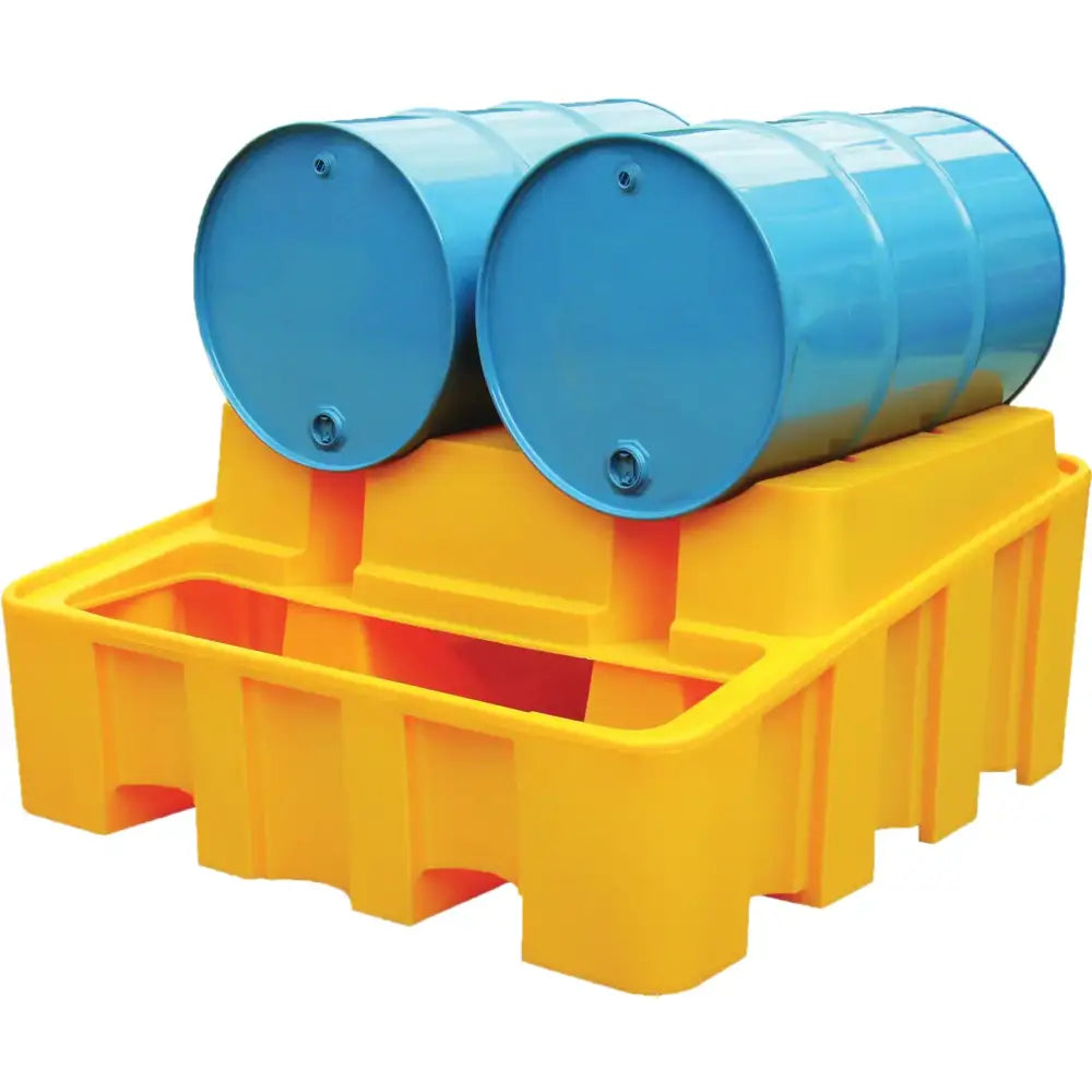 Bunded drum rack system