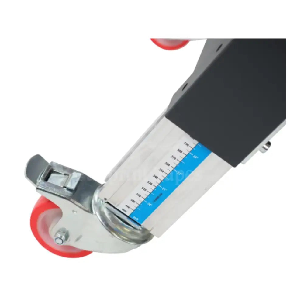 Castor set for siat case taping machines