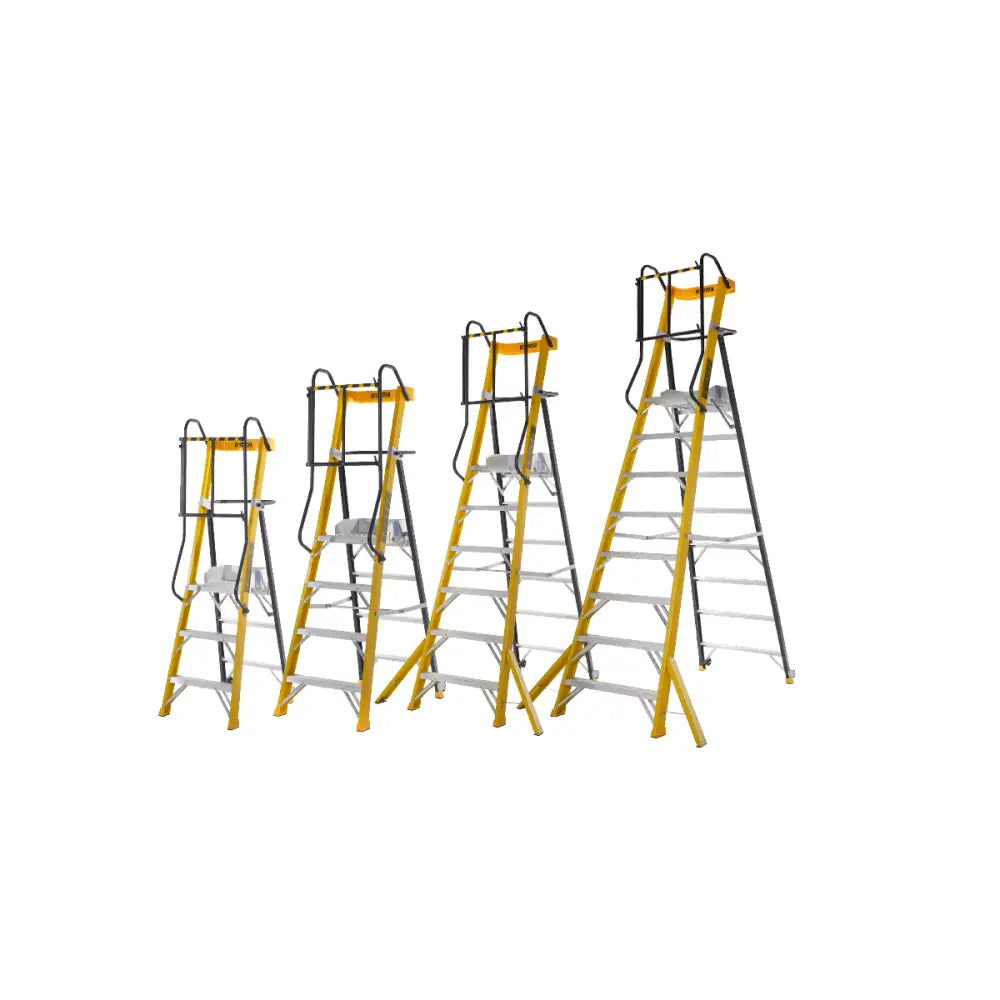 Climb-it glass fibre podium steps