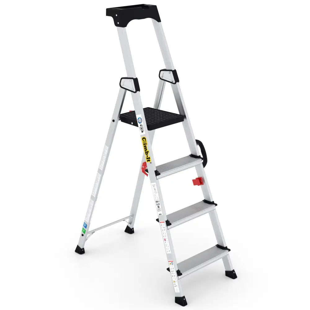 Climb-it professional stepladders with carry handle