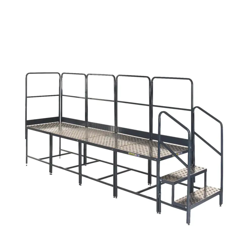 Climb-it uk platform - four platforms inline