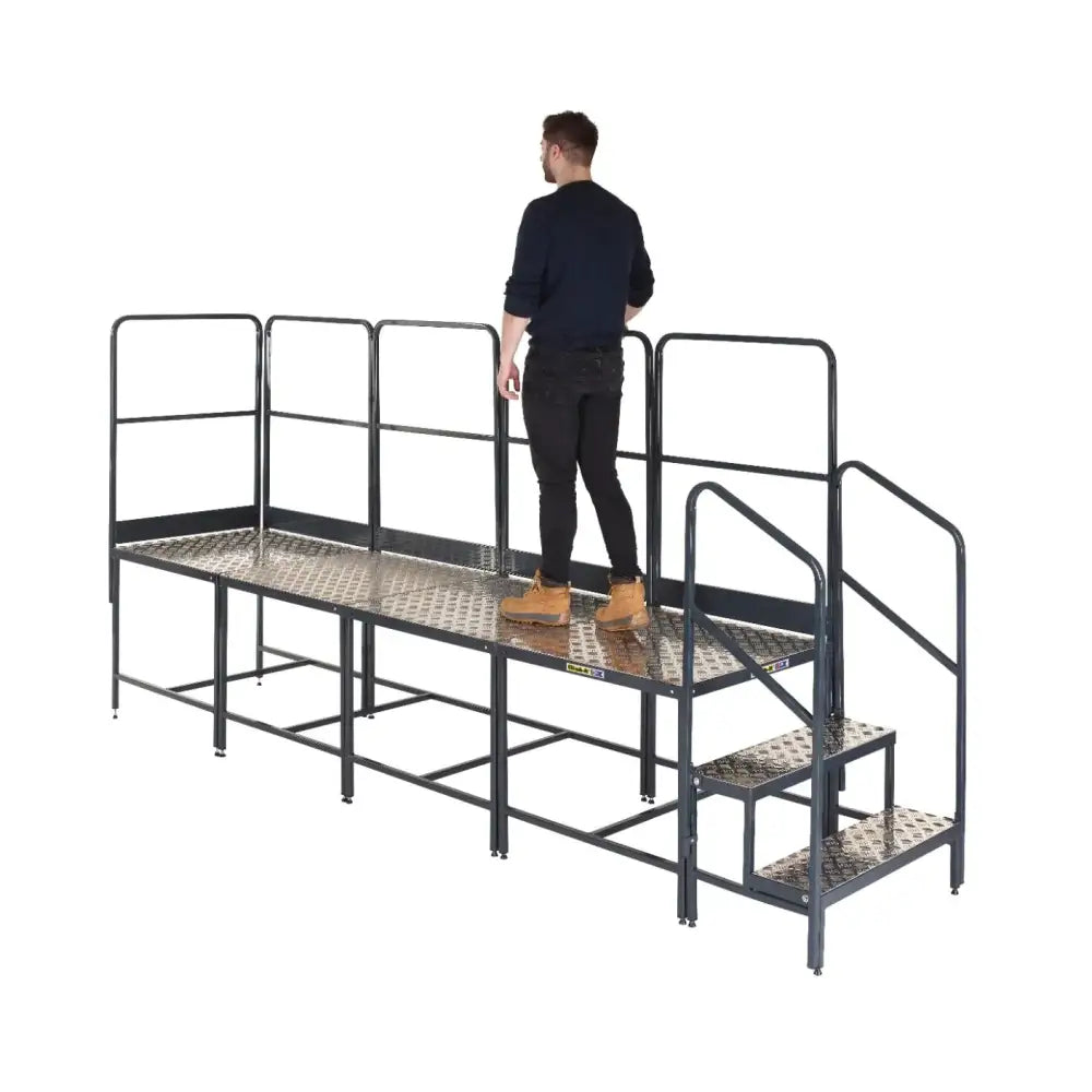 Climb-it uk platform - four platforms inline