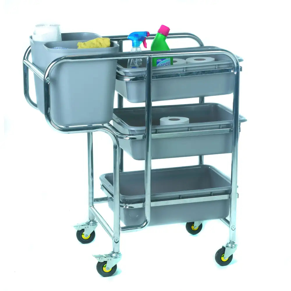 Collector janitorial trolley