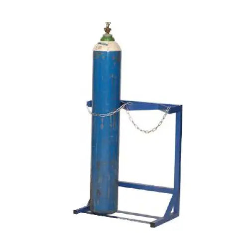 Cylinder floor rack - single sided