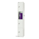 Elite white lockers