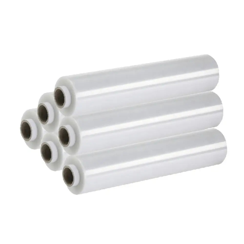 Extra heavy duty 400mm x 200m clear blown pallet stretch wrap - std core (box of 6)