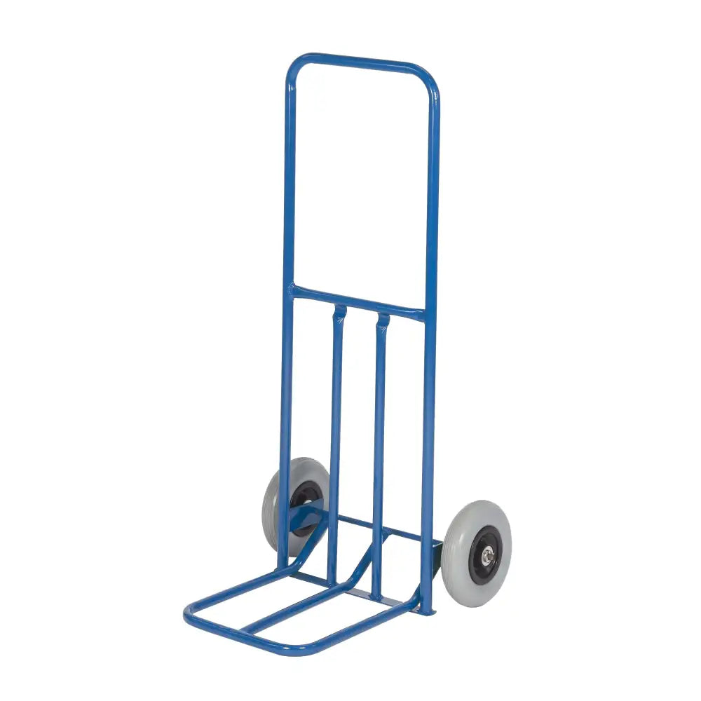 Folding toe sack trucks