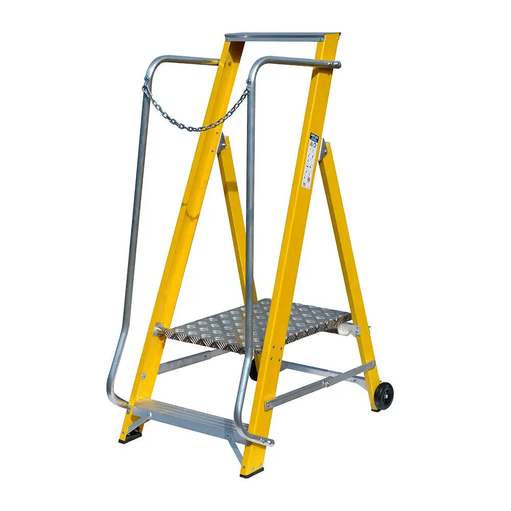 Glass fibre wide steps