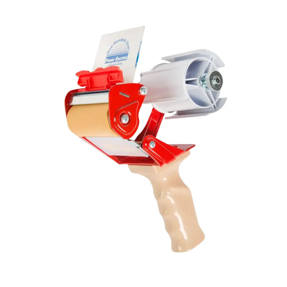 Heavy duty 75mm tape dispenser with metal brake