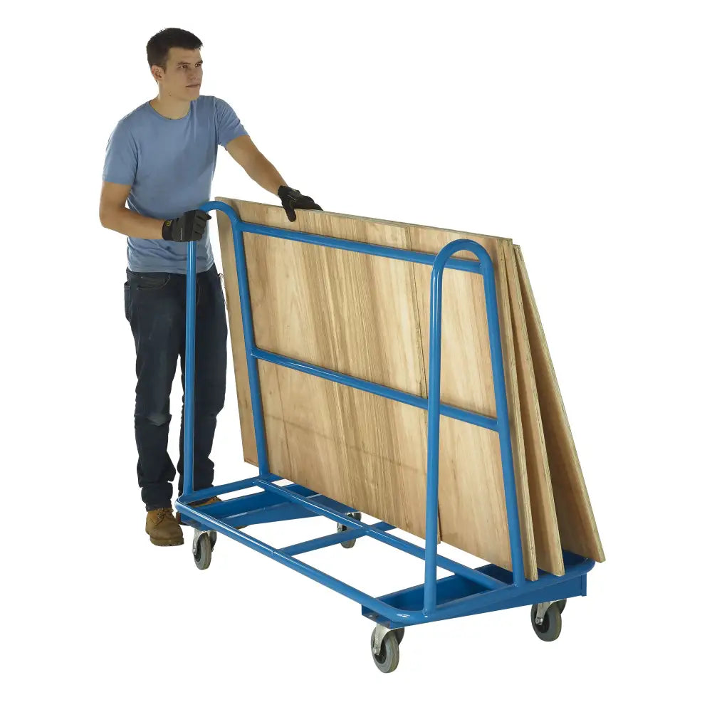 Heavy duty board trolley
