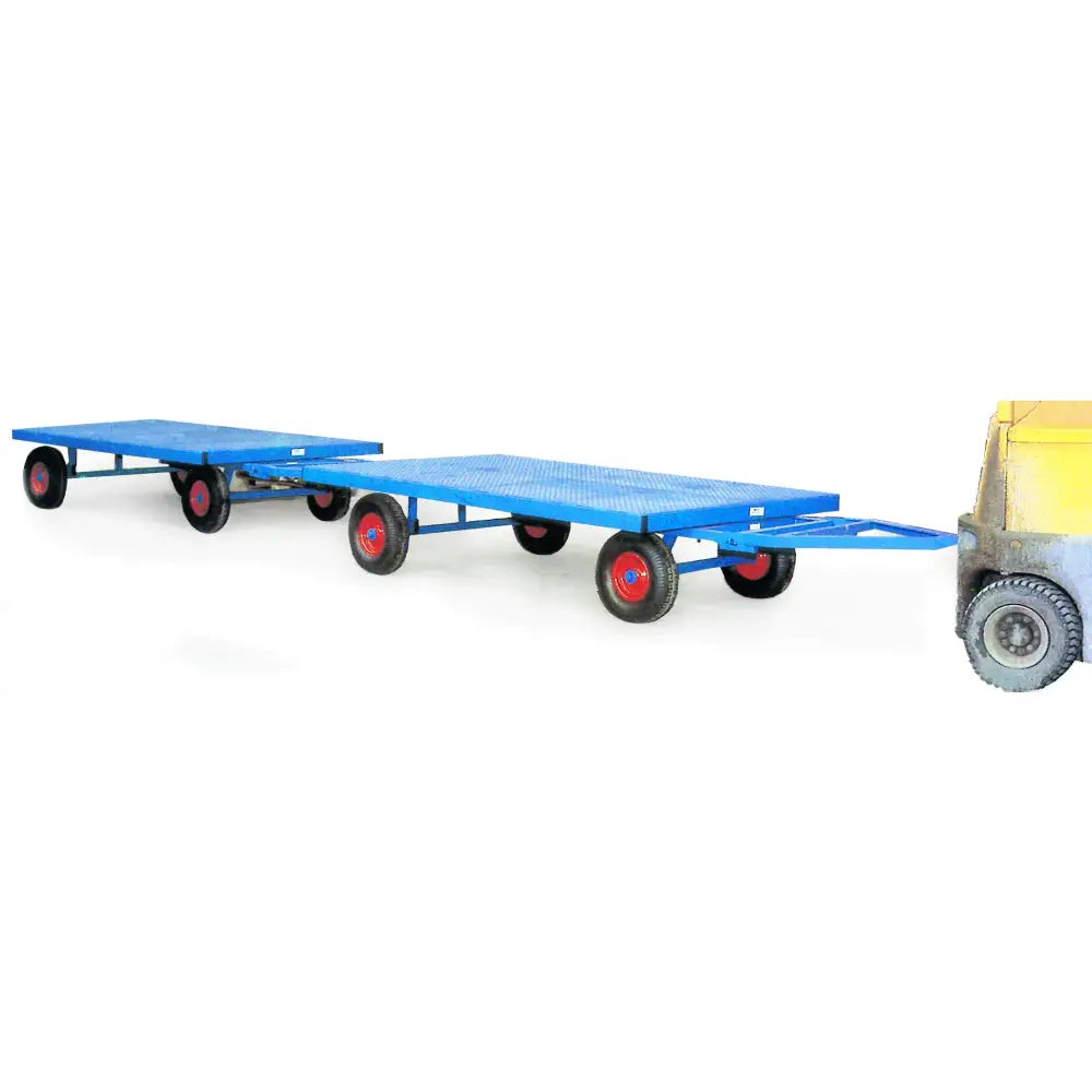 Heavy duty industrial trailers
