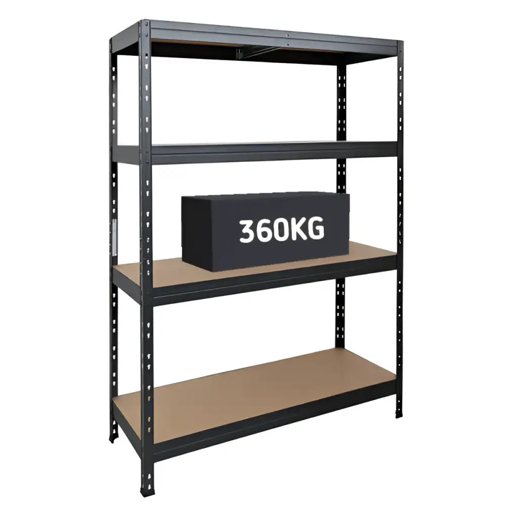 Heavy duty shelving - 360kg u.d.l.