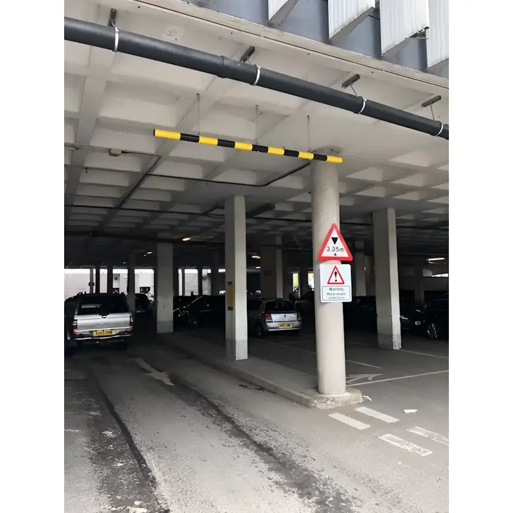 Height restriction nudge barrier