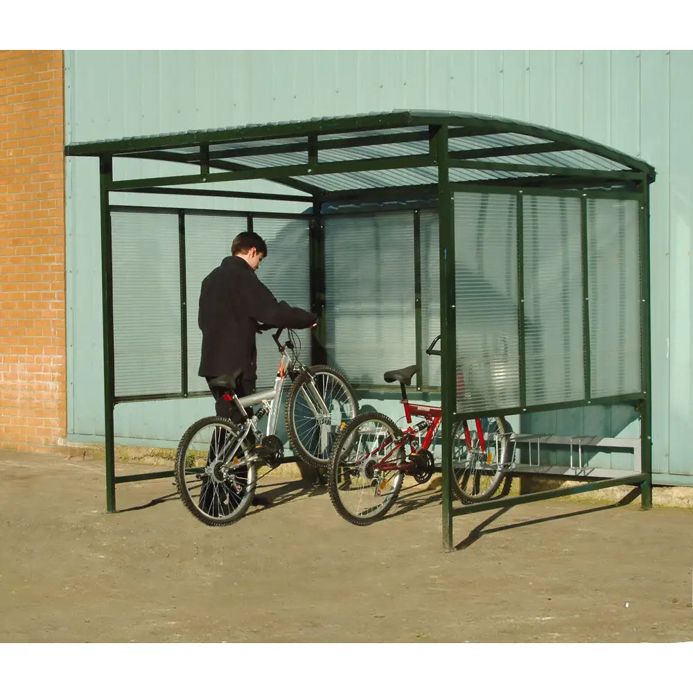 Industrial cycle shelter