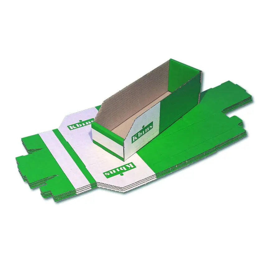 Kbins - corrugated cardboard storage bins (100mm high)