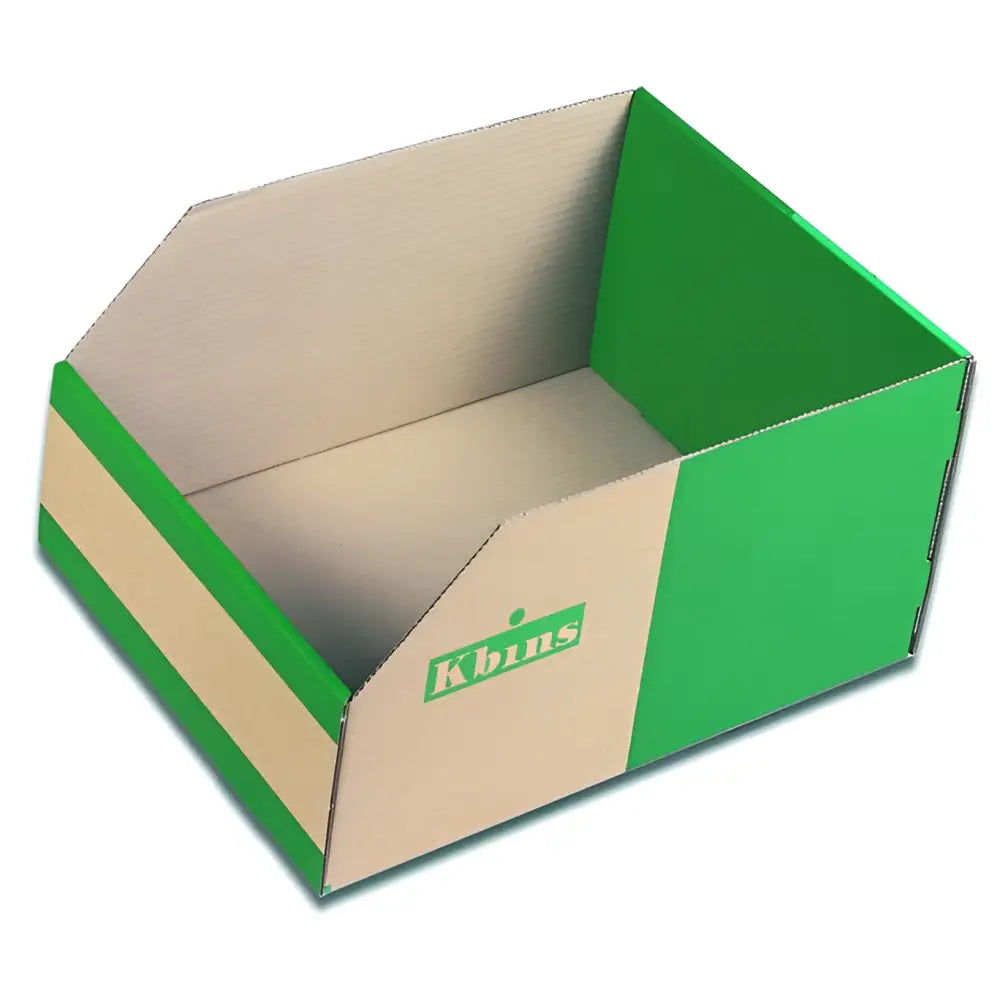 Kbins - corrugated cardboard storage bins (200mm high)