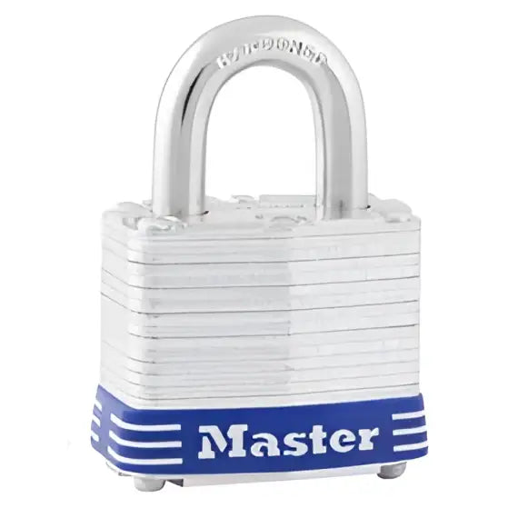Laminated steel padlocks