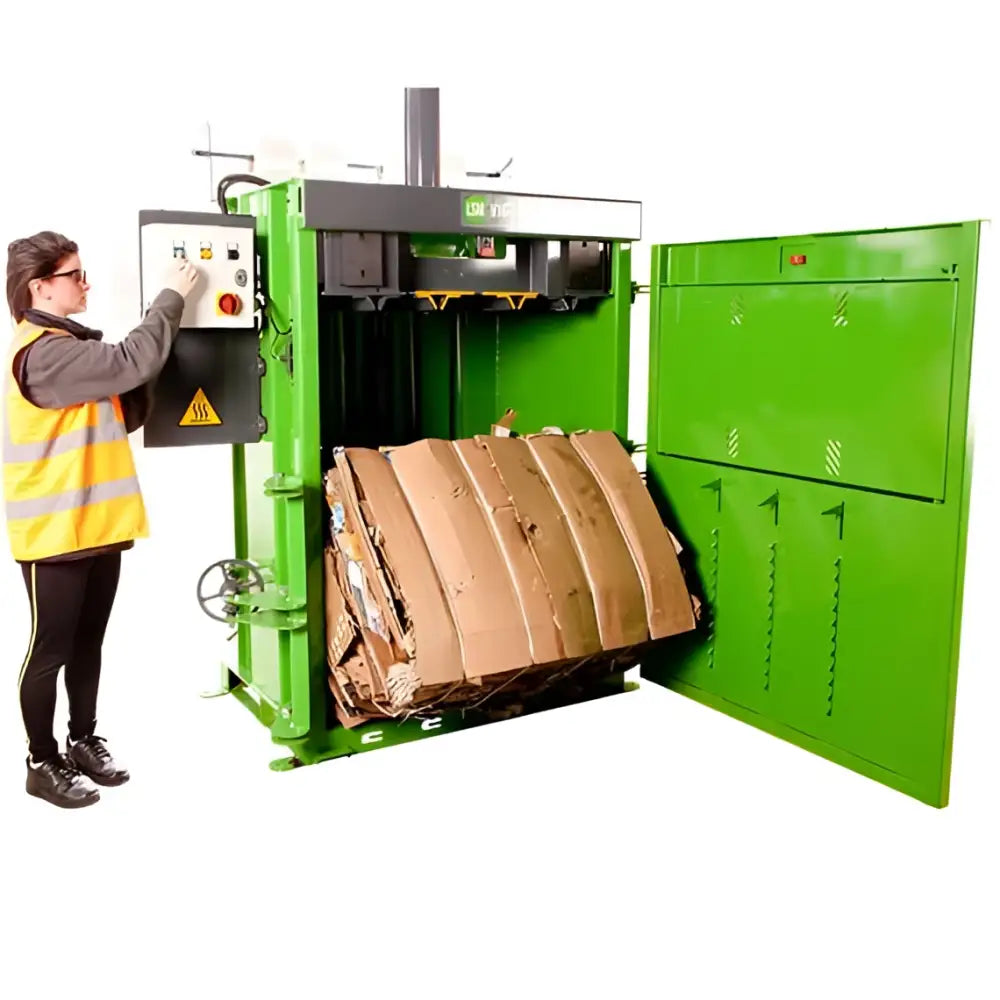 Lsm v16 mini mill size cardboard and waste baler
