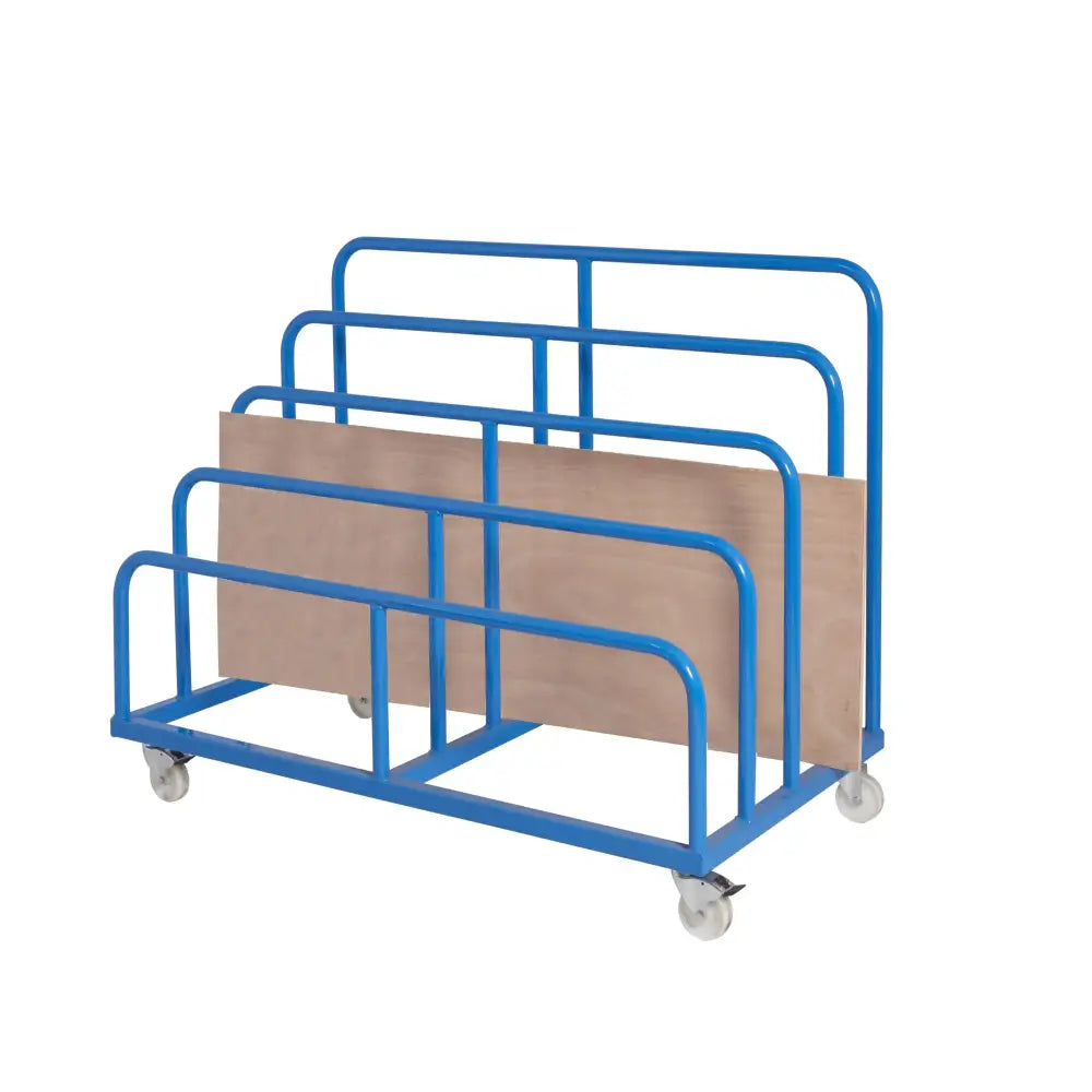 Mobile variable height sheet rack