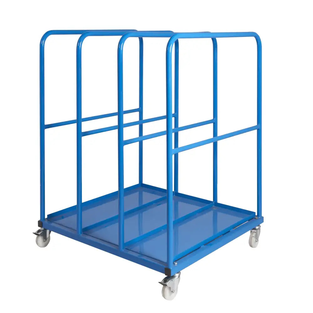 Mobile vertical sheet rack