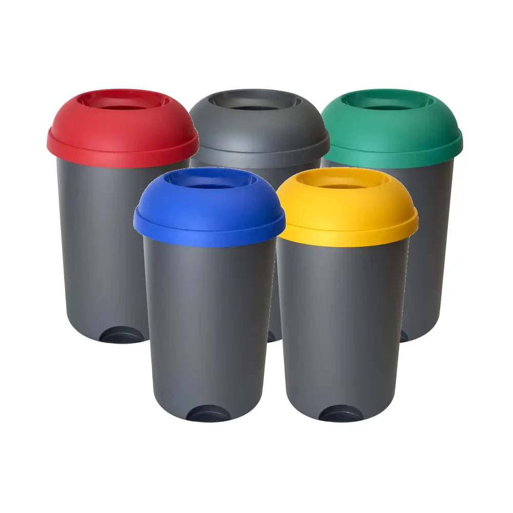 Open top litter bins