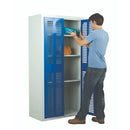 Perforated door cupboards