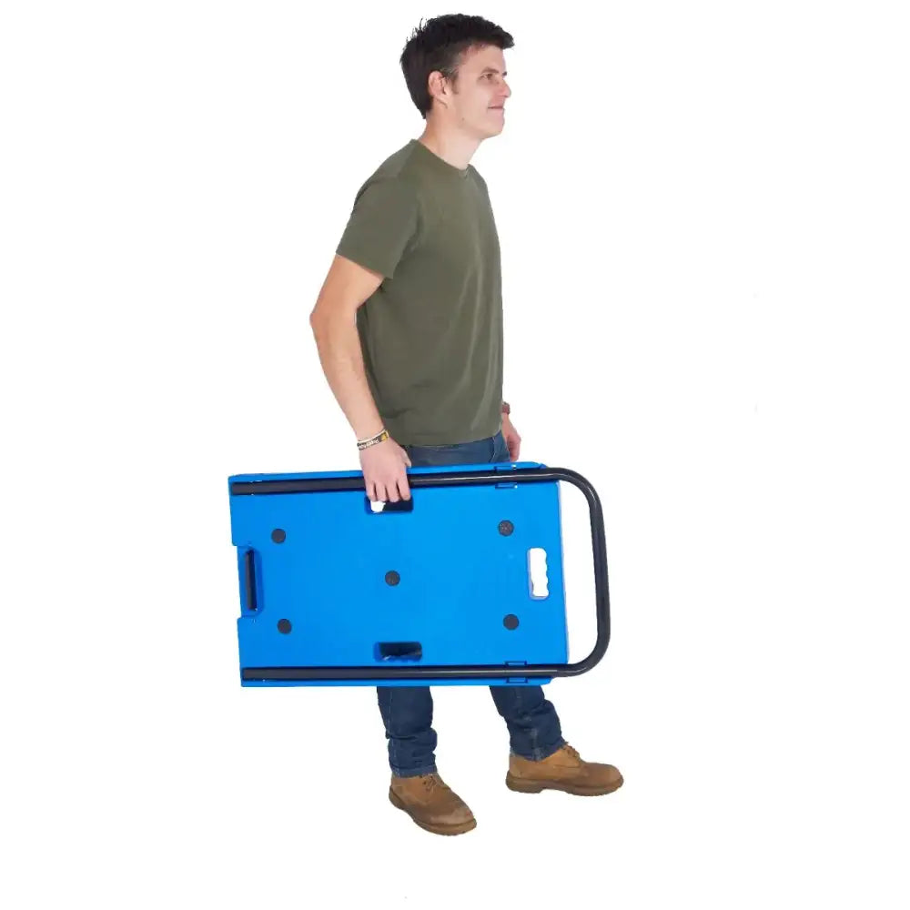 Plastic platform trolley