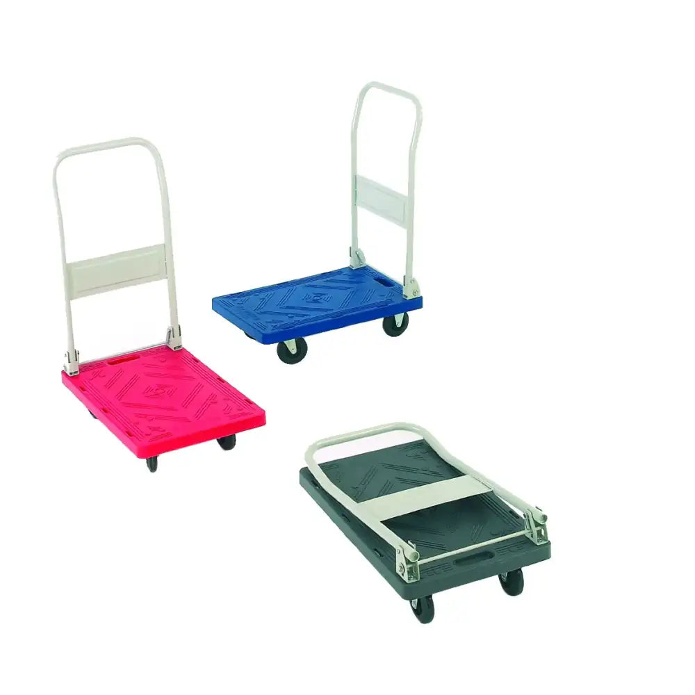 Plastic platform trolleys