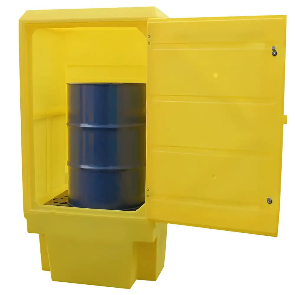 Polyethylene storage cabinets
