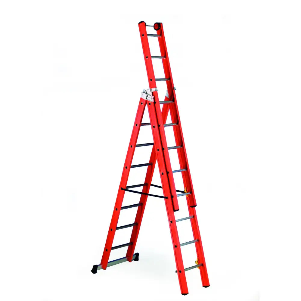 Premium glass fibre 3 way combination ladder