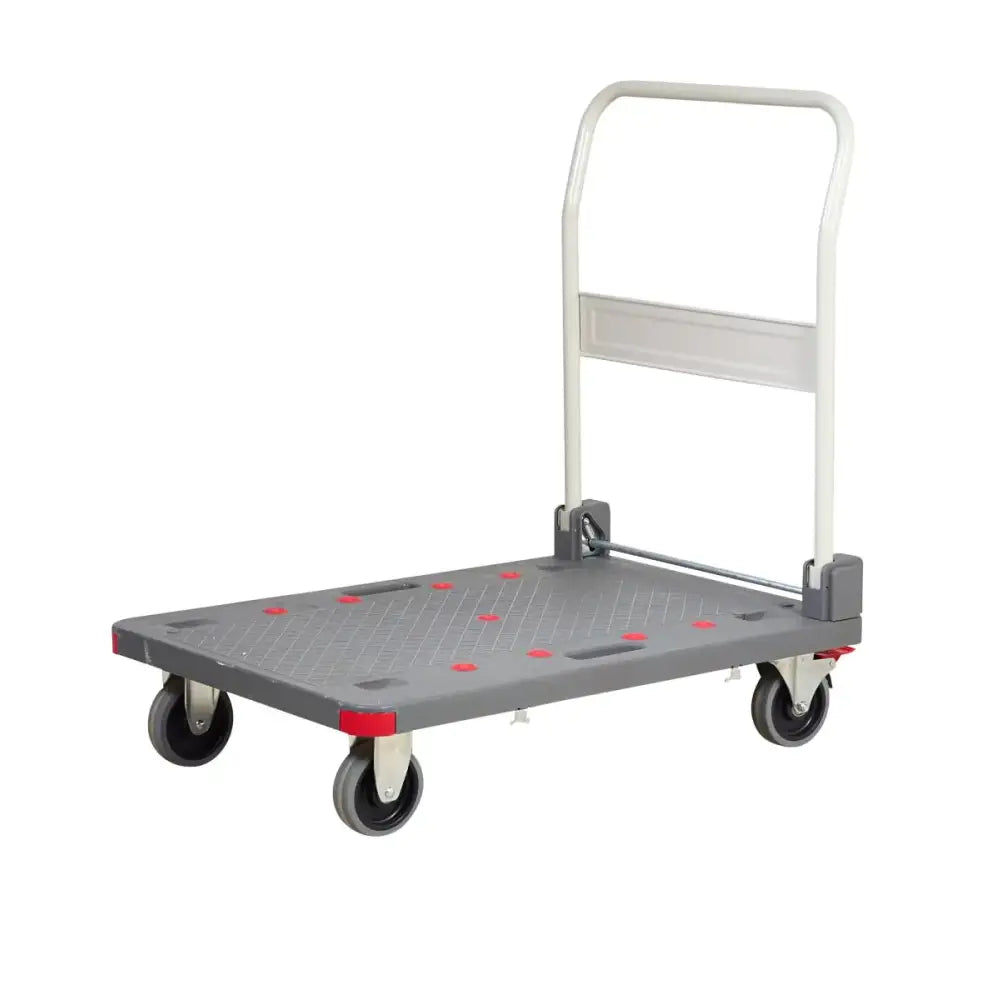 Pro-dek heavy duty platform trolleys with quiet castors
