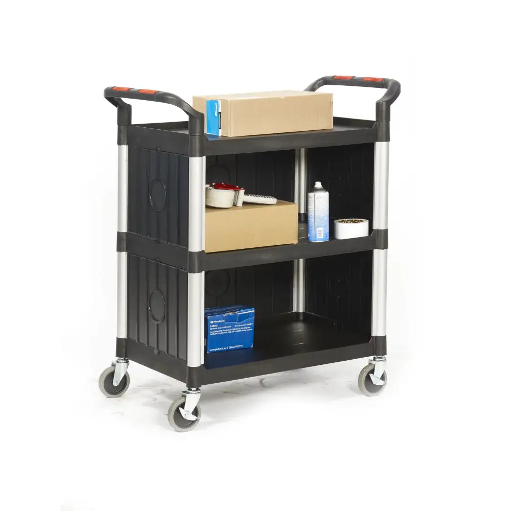 Proplaz shelf trolleys - plastic sides