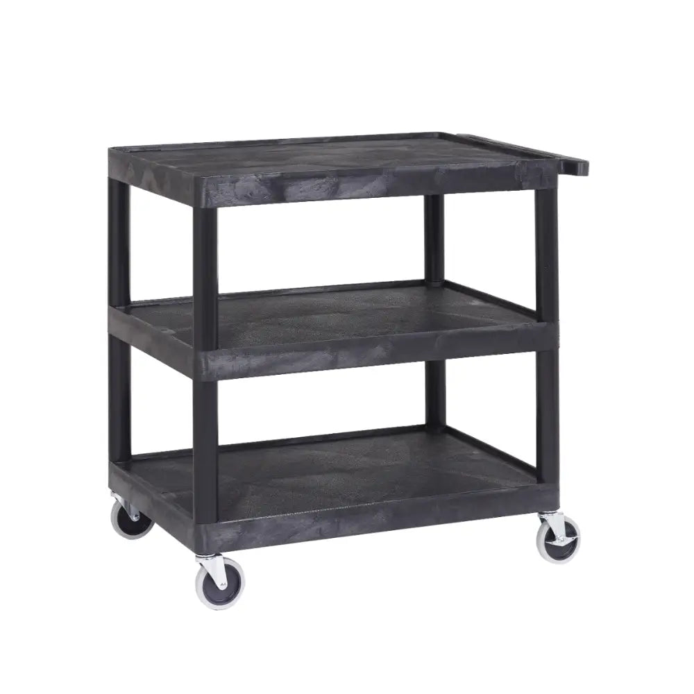 Proplaz superstrength plastic multi-purpose trolleys - shelves